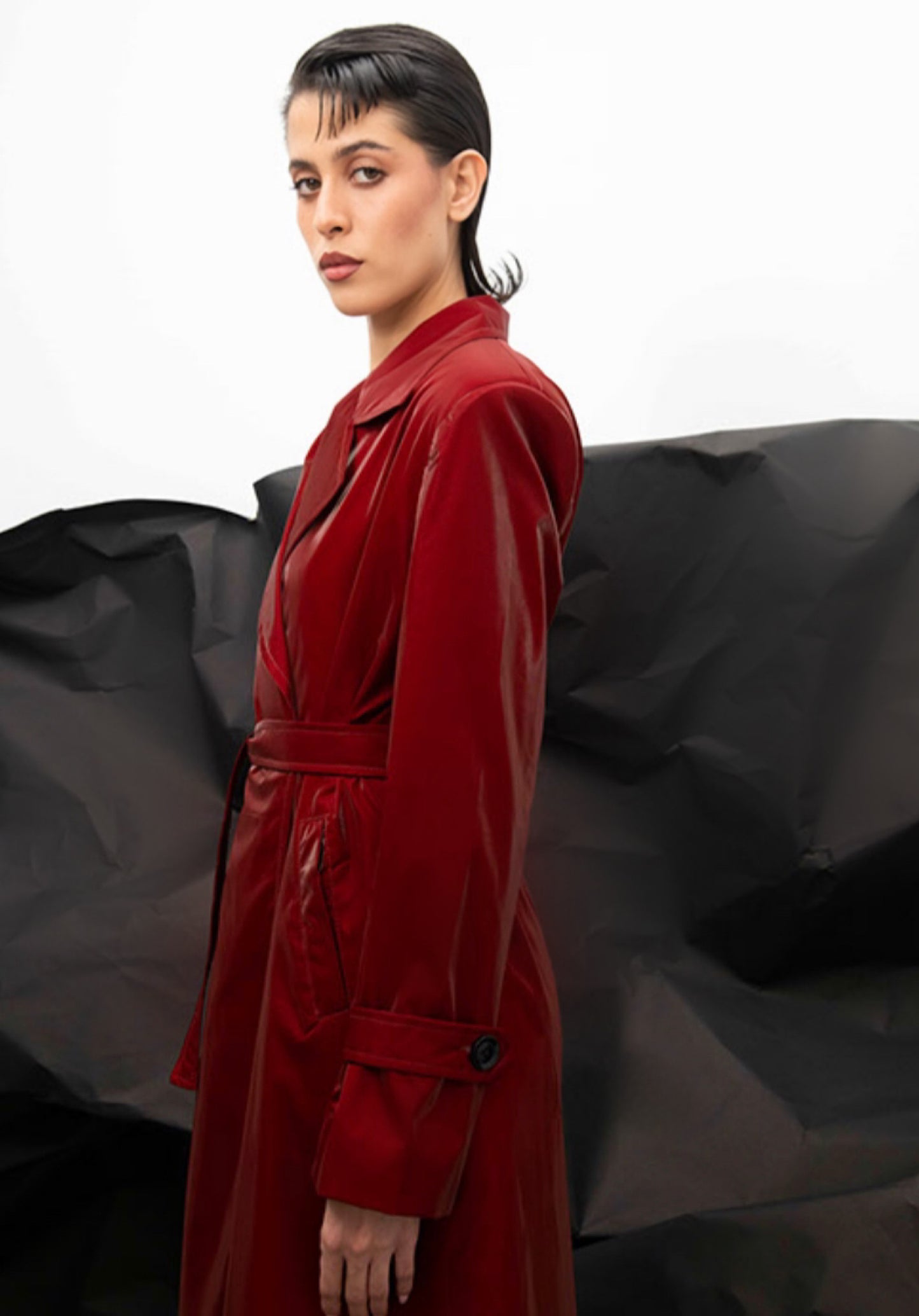 Red wine Coat
