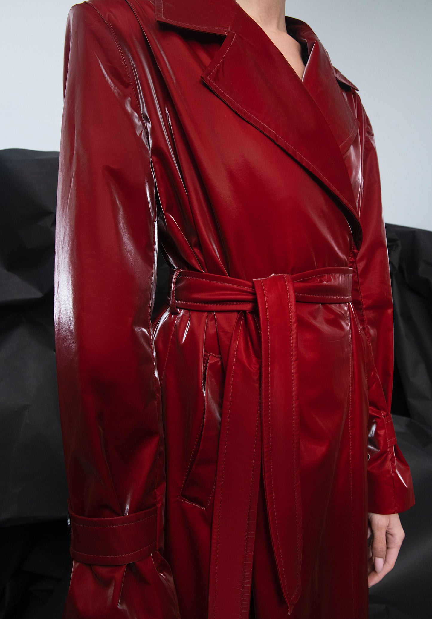 Red wine Coat