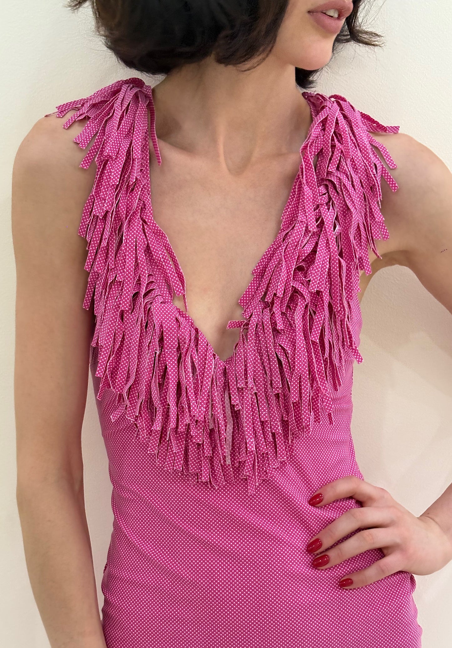 Rafla pink dress