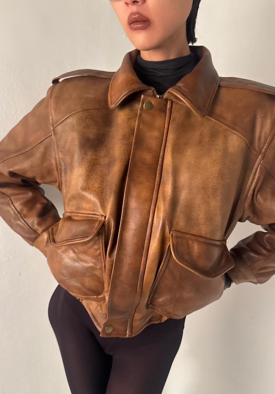 Aviatrix Real Leather Jacket