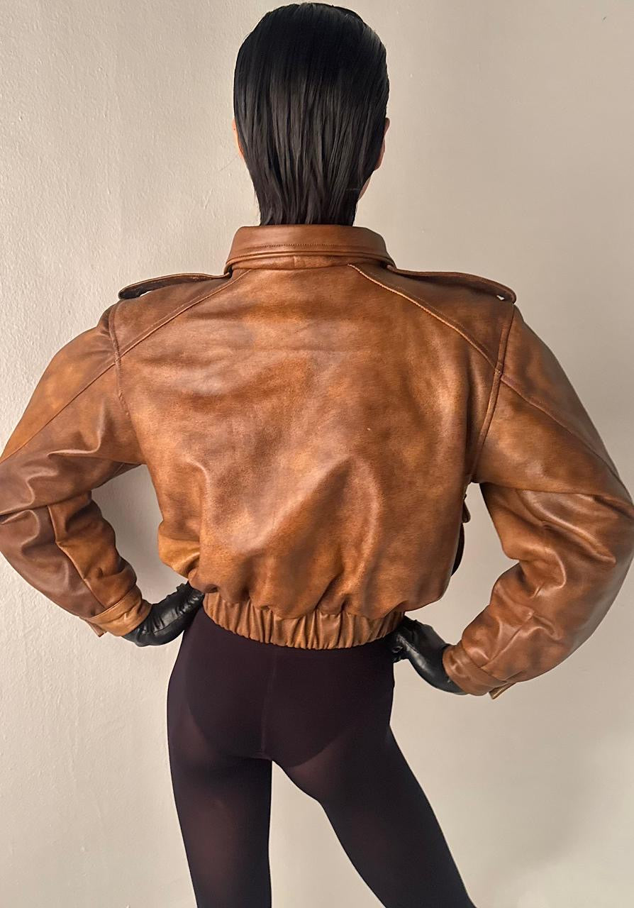 Aviatrix Real Leather Jacket