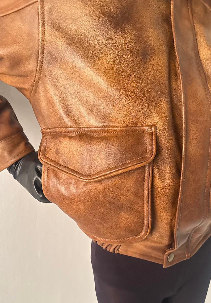 Aviatrix Real Leather Jacket