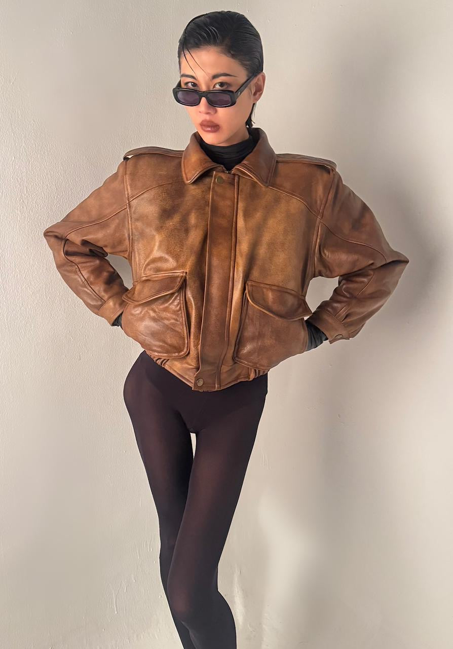 Aviatrix Real Leather Jacket