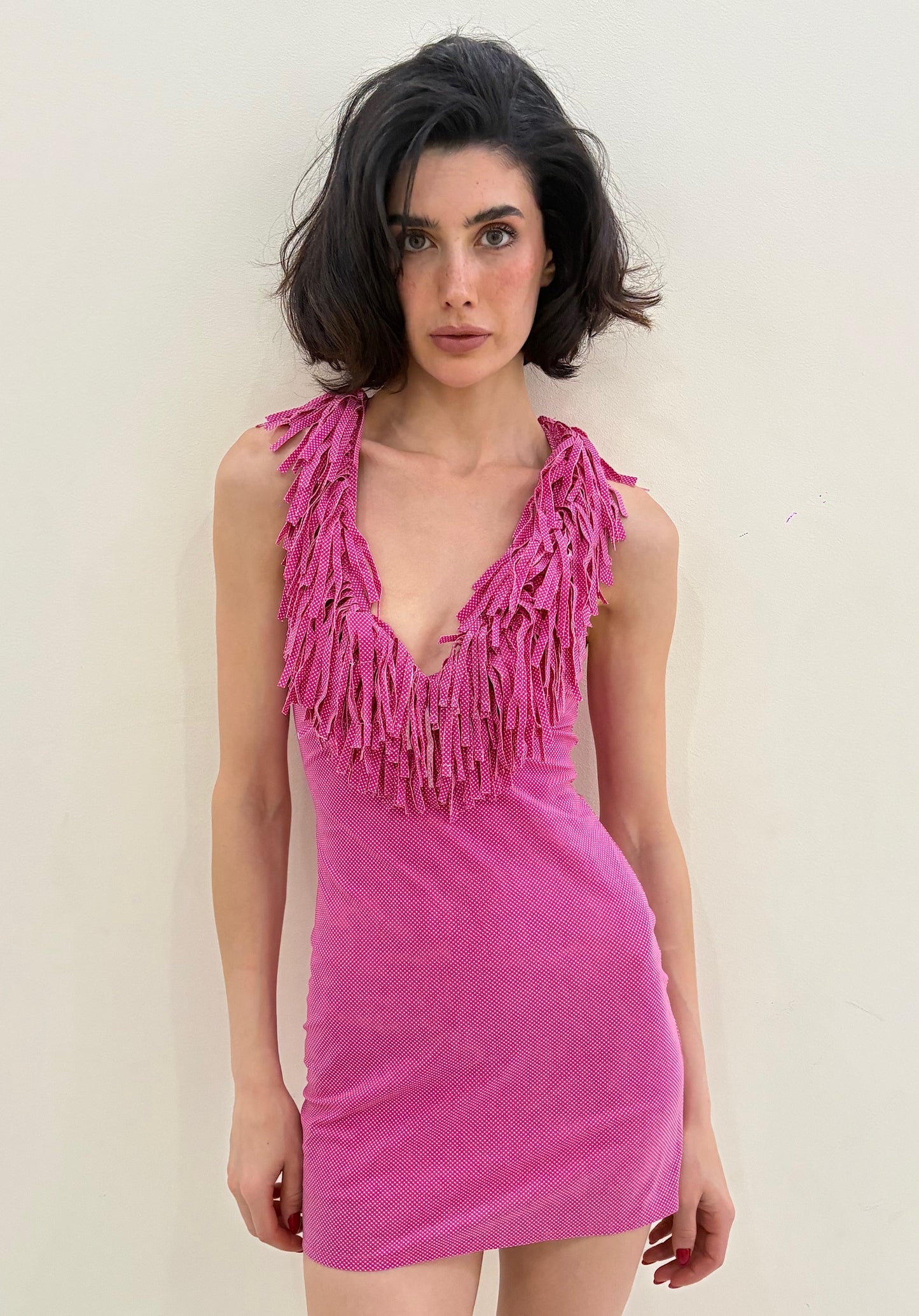Rafla pink dress